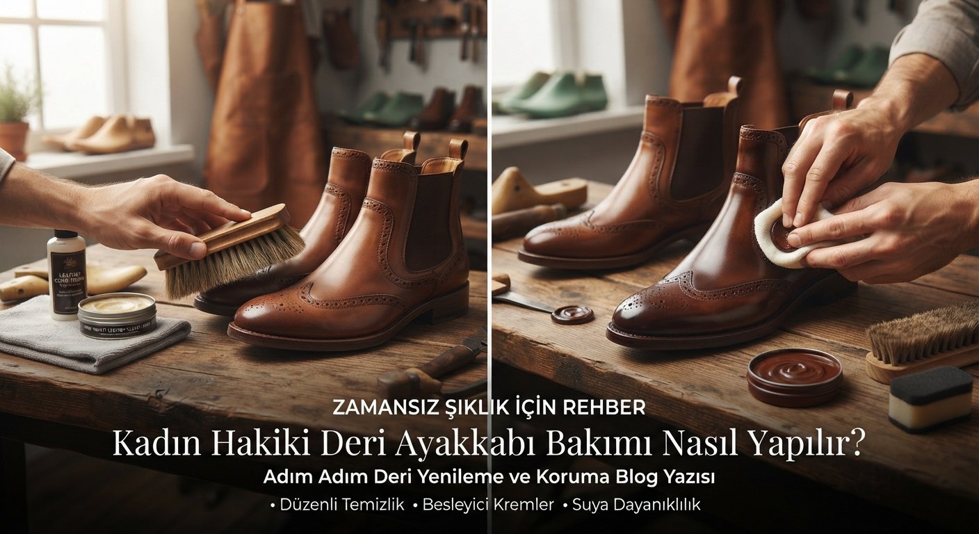 hakiki deri kadın ayakkabı bakımı ve temizliği