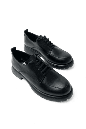 kadın hakiki napa deri ortopedik taban oxford ayakkabı