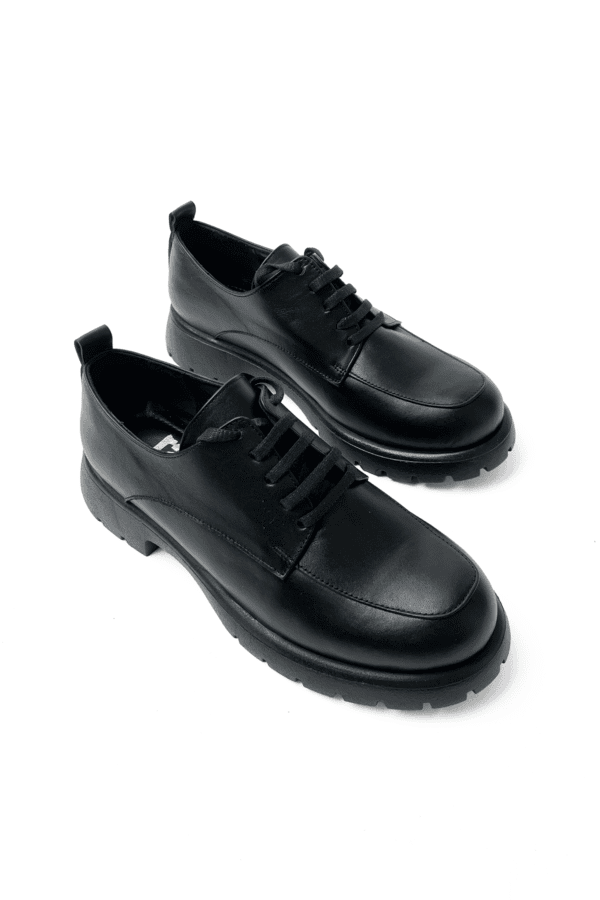 kadın hakiki napa deri ortopedik taban oxford ayakkabı