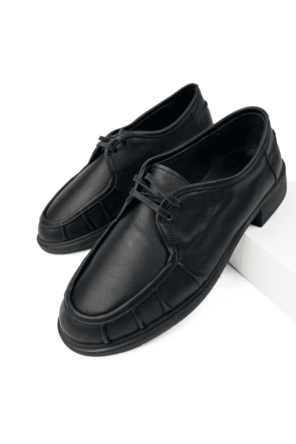 siyah kadın hakiki deri kadın oxford