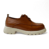 kadın hakiki napa deri ortopedik taban oxford ayakkabı