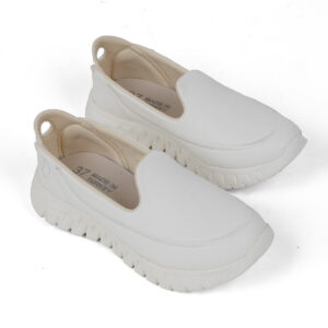 1_org_zoom-1763 Beyaz Kadın Ortopedik Yumuşak Hafif Taban Yürüyüş Ayakkabısı